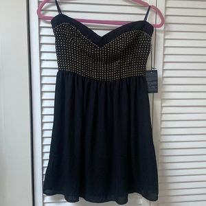Forever 21 Black strapless dress